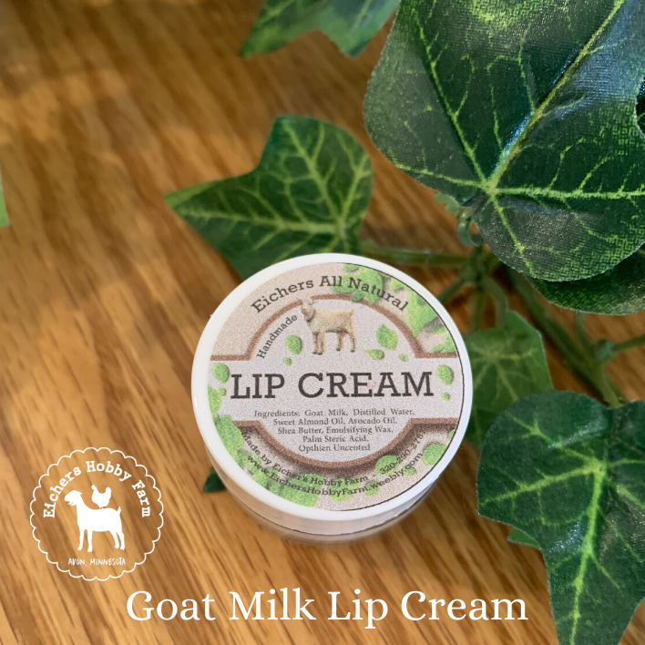 Lip Cream Handcrafted from Goat Milk - eichershobbyfarm - Goat Milk Products - Avon, Minnesota
