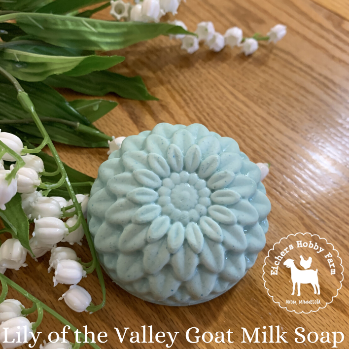 Lily of the Valley Handcrafted Goat Milk Soap - eichershobbyfarm - Goat Milk Products - Avon, Minnesota