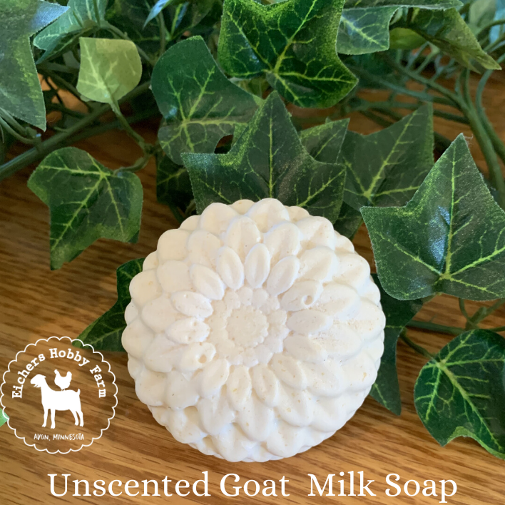 Unscented Handcrafted Goat Milk Soap - eichershobbyfarm - Goat Milk Products - Avon, Minnesota